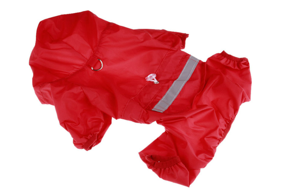 Pláštěnka pro psa Riko - červená