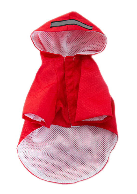 Pláštěnka pro psa Mia - červená