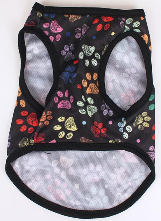 Tričko pro psa s tlapkami