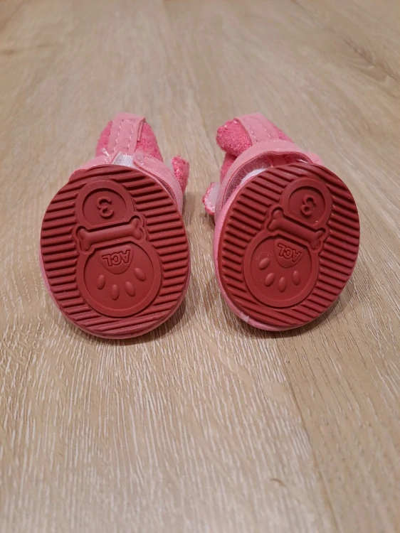 Boty pro psa - růžové